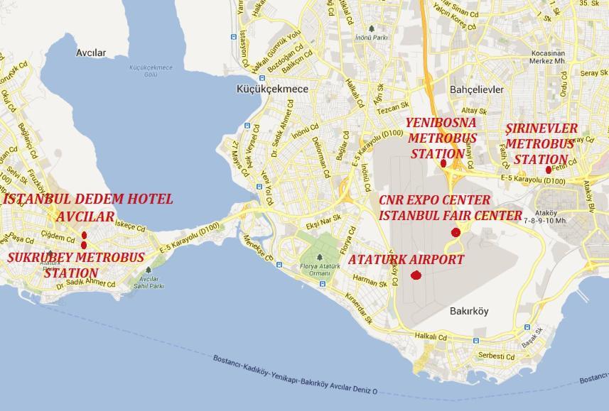 Istanbul Dedem Hotel - Avcilar מראה חיצוני תמונה
